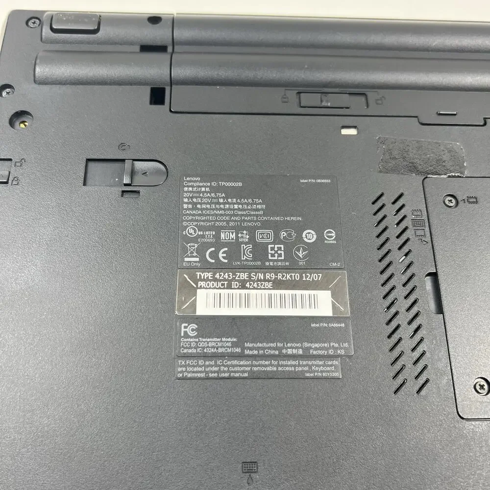 Lenovo ThinkPad T520 Intel i7-2640M 8GB 320GB HDD Linux Mint OS w/ Charger|ELP85
